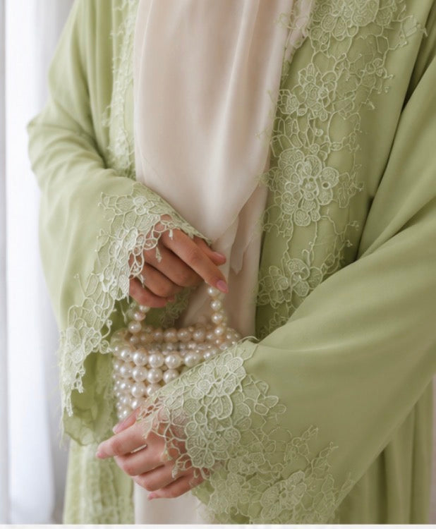 Abaya Menthe Royale