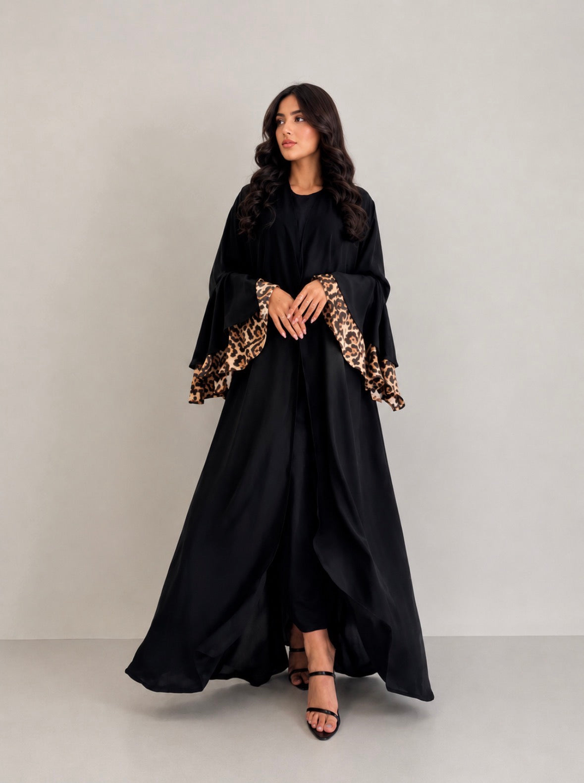 Abaya Elégante Léopard