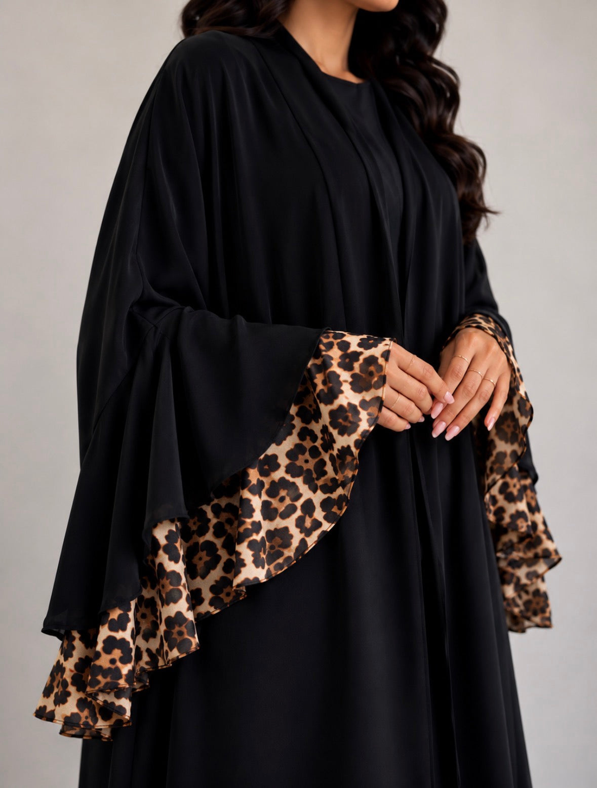 Abaya Elégante Léopard