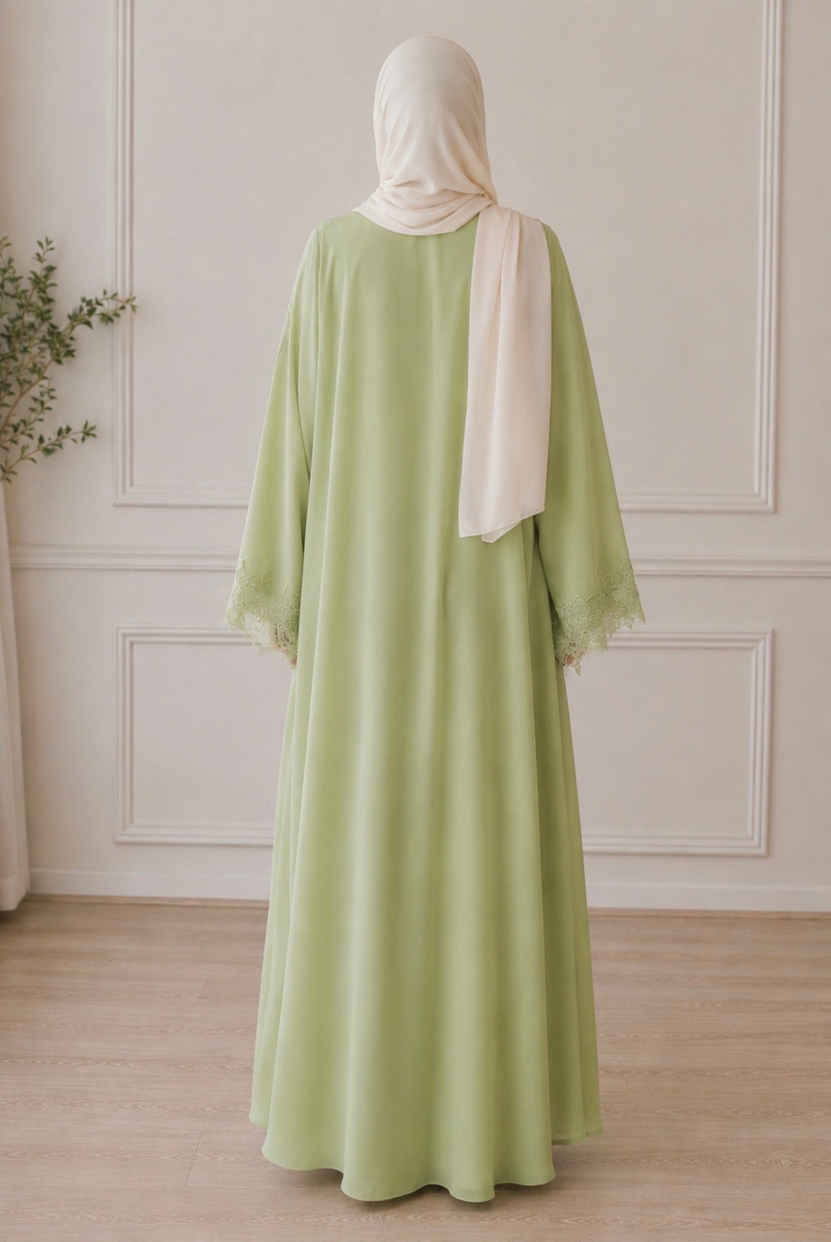 Abaya Menthe Royale